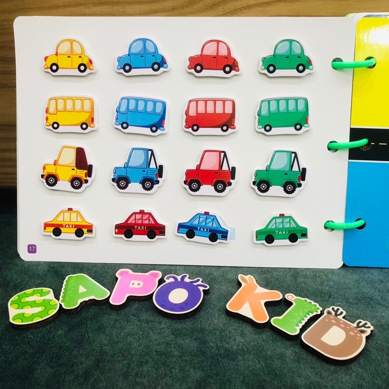 Học Liệu Bóc Dán Montessori 17 Chủ Đề Cho Bé,Đồ Chơi Giáo Dục Phát Triển Trí Tuệ Cho Trẻ Sapo Kids