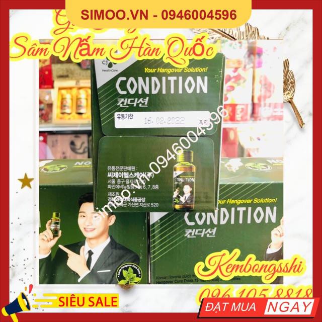 💥 ⚡ [Mã GROSALE2703 giảm 8% đơn 250K] Nước Giải Độc Gan Condition Hàn Quốc 💥 ⚡ SẢN PHẨM CHÍNH HÃNG💥 ⚡