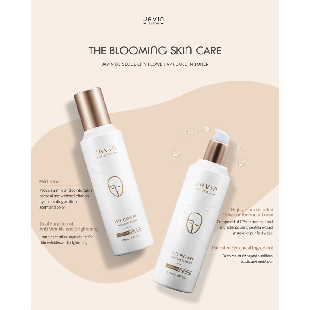 Nước Hoa Hồng Dưỡng Da Javin De Seoul 150ml