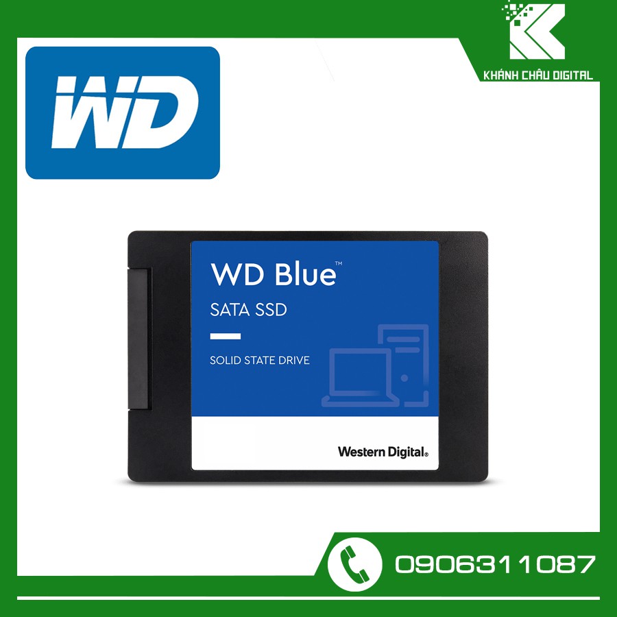 [Mã 255ELSALE giảm 7% đơn 300K] Ổ Cứng Gắn Trong SSD WD Blue 3D-NAND 2.5-Inch SATA III 1TB/ 2TB