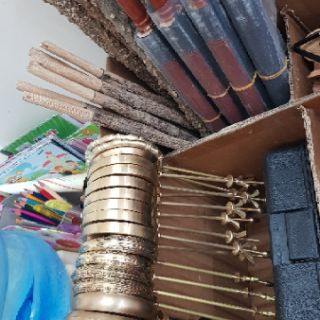 Móc đồng gập, triện, đốt trúc cho lồng mi