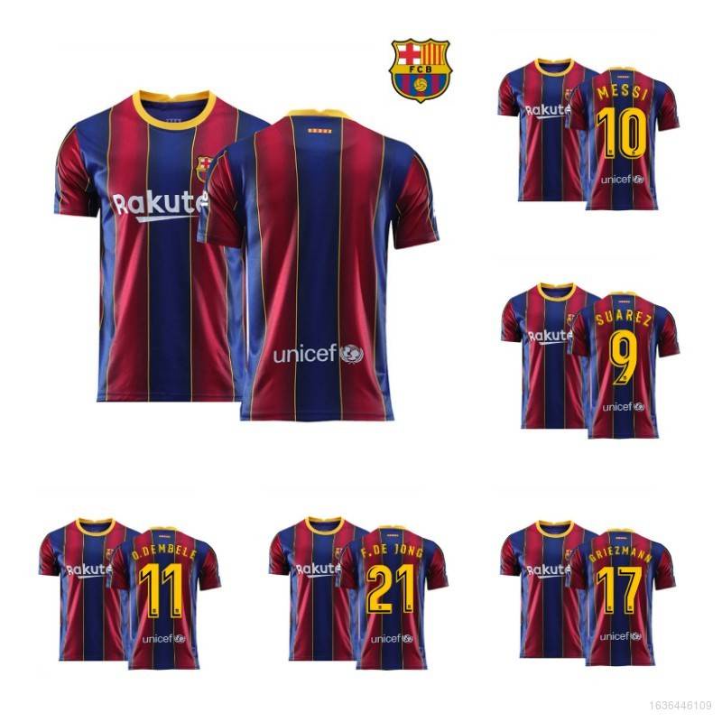 Áo thun thể thao in logo đội tuyển Barcelona thời trang đẹp mắt