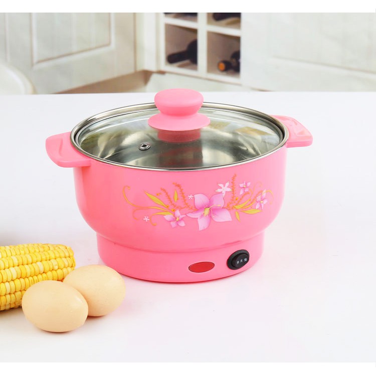 Nồi Lẩu Đa Năng NIKAI 26CM Dành Cho Cả Gia Đình, Nồi Lẩu Mini Công Suất 1000W - BẢO HÀNH 1 NĂM