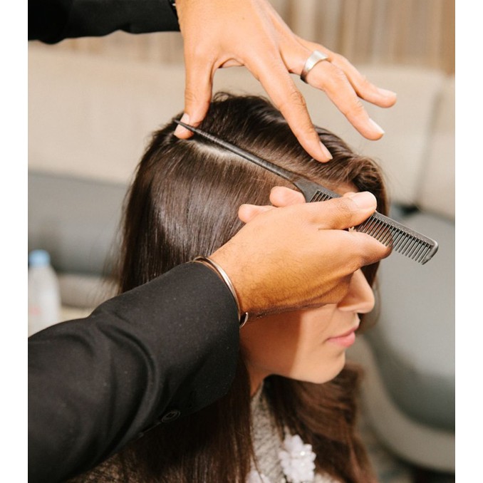 Lược rẽ ngôi đuôi nhọn - lược chia tóc chải tóc chuyên dụng cho salon tóc 2.5 x 21 (CM)