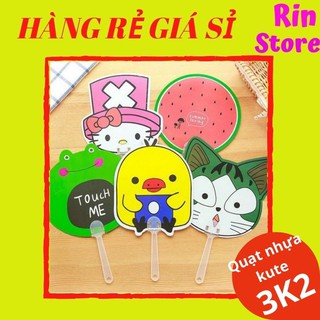 💧🌸💧 Quạt cầm tay hình cute đủ mẫu 🌸💧