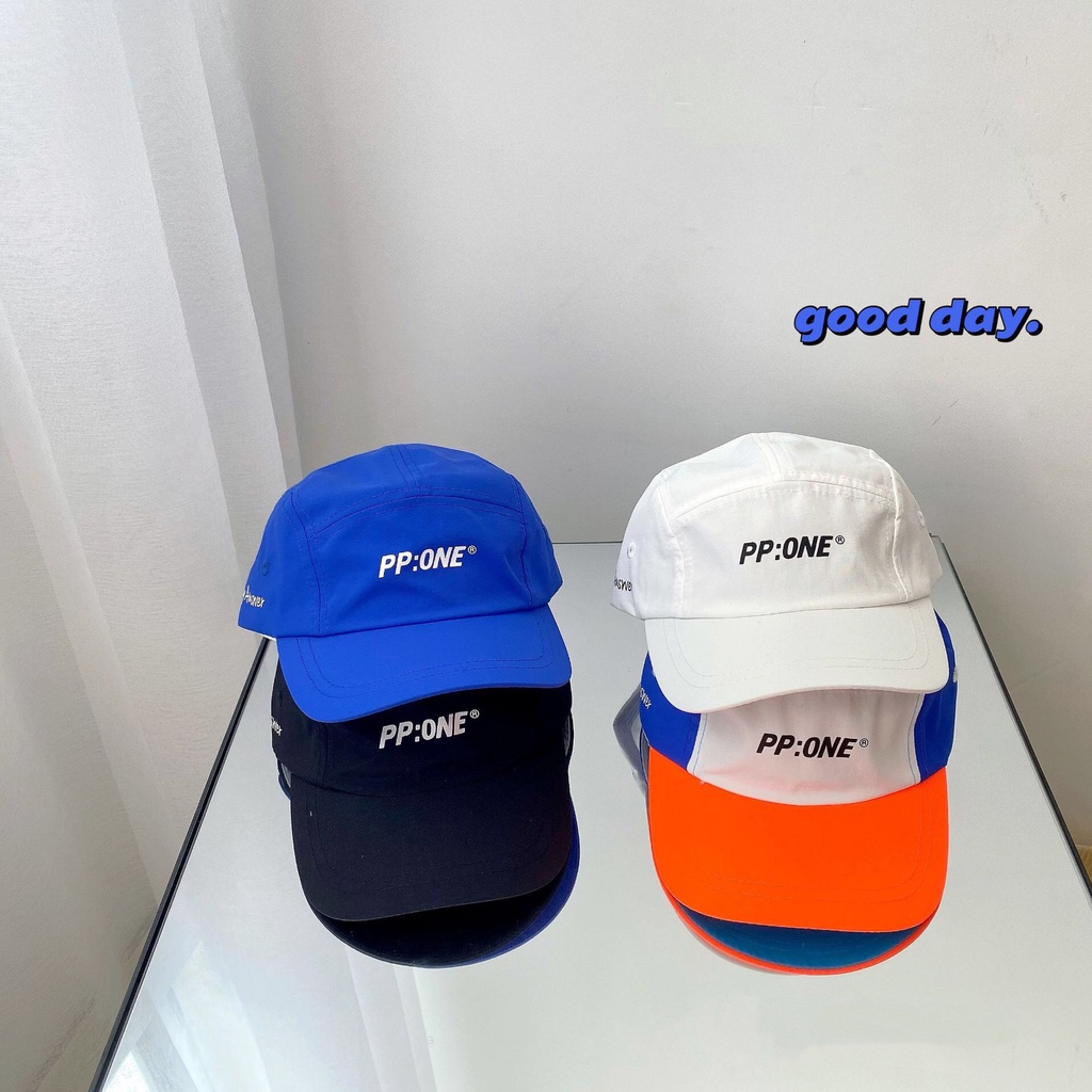 Mũ Lưỡi Trai Chống Nắng Thoáng Khí Khô Nhanh In Chữ Phối Màu Sắc Tương Phản Thời Trang Mùa Hè Cho Bé