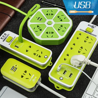 Ổ CẮM ĐIỆN THÔNG MINH - CHỐNG GIẬT - 6 CỔNG -3 CỔNG USB