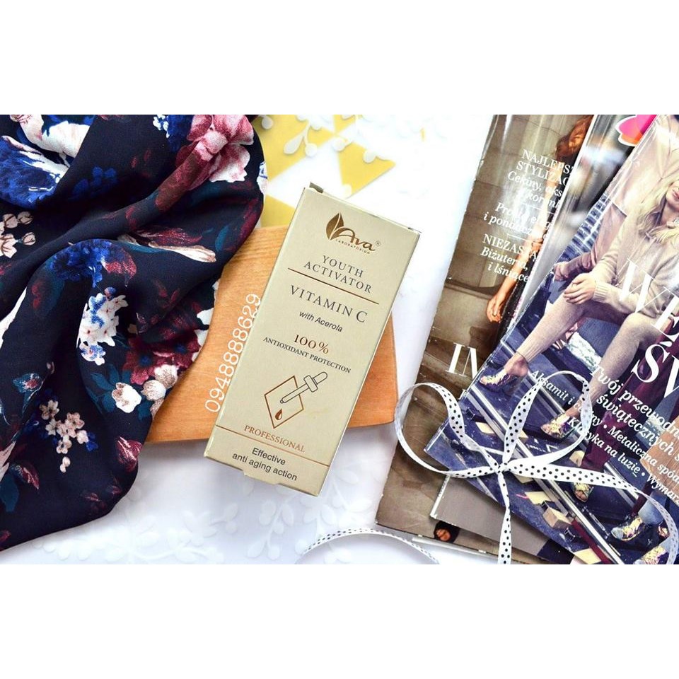 Serum Vitamin C và Anh Đào Ava Youth Activator dưỡng trắng, phục hồi, chống lão hóa | BigBuy360 - bigbuy360.vn