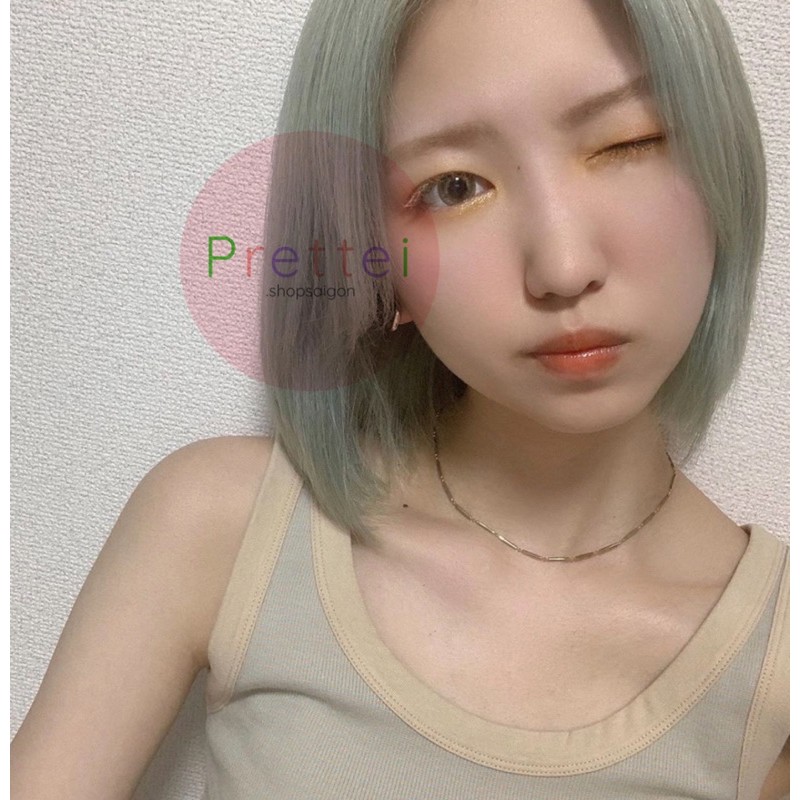 Kem Nhuộm Tóc Màu XANH BẠC HÀ - MINT PASTEL