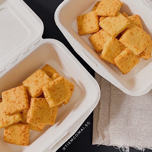 BÁNH QUY PHÔ MAI TRỨNG MUỐI ĂN KIÊNG KETO/DAS/LOW CARB/TIỂU ĐƯỜNG | BigBuy360 - bigbuy360.vn