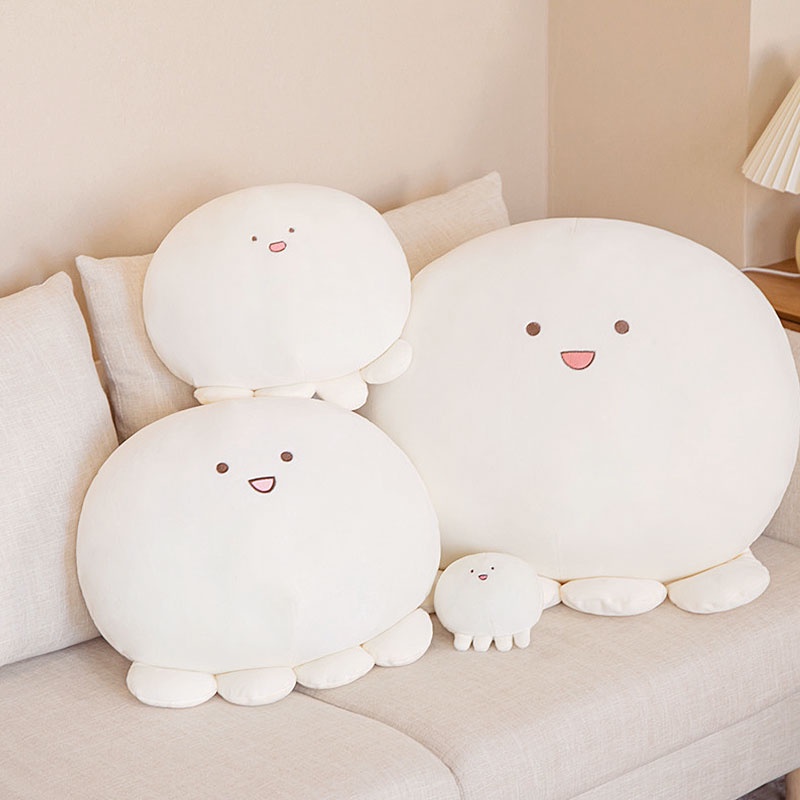 Gối Nhồi Bông Hình Bạch Tuộc Siêu Mềm