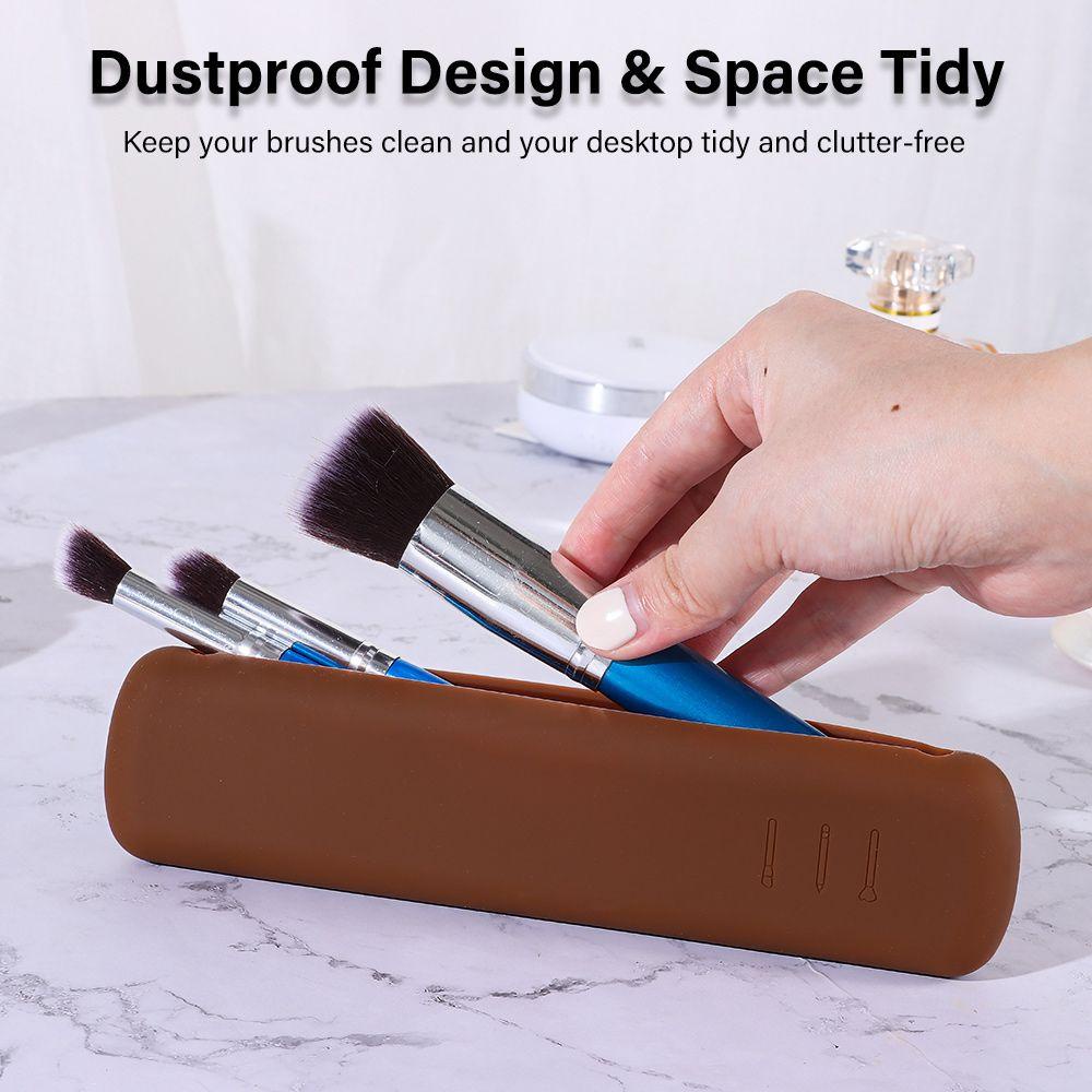 Vỏ Bọc Cọ Trang Điểm Bằng Silicon Mềm Chống Thấm Nước
