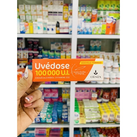 Vitamin d3 uvedose 100.000iu 1 liều cho 3 tháng