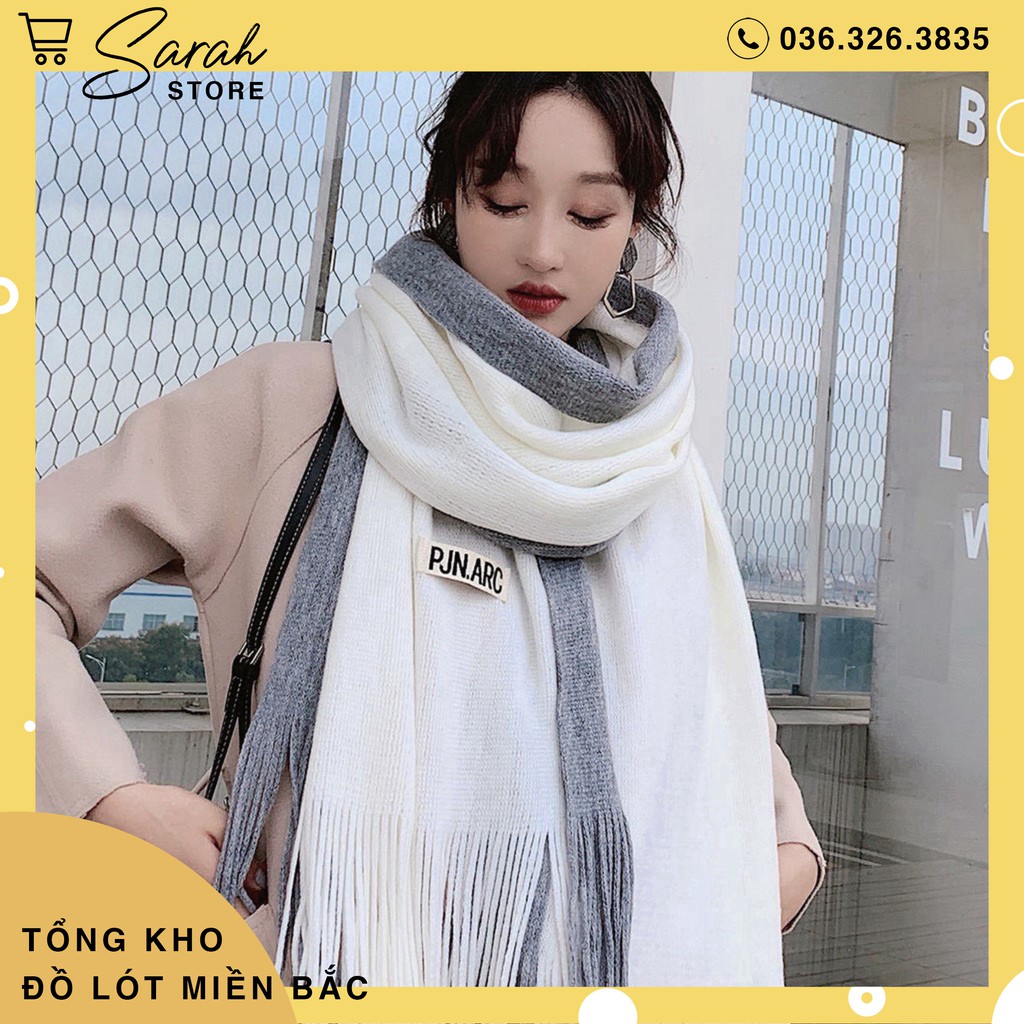 Khăn Len Ullzang RIN Phong Cách Hàn Quốc