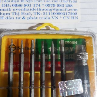 Bộ tô vít 12- WPY.( 85k)