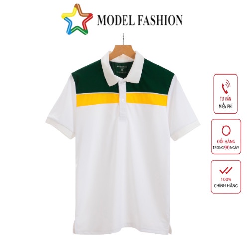 Áo Polo nam cổ bẻ mẫu sọc đơn giản vải xuất xịn, chuẩn form, sang trọng, thanh lịch Model Fashion