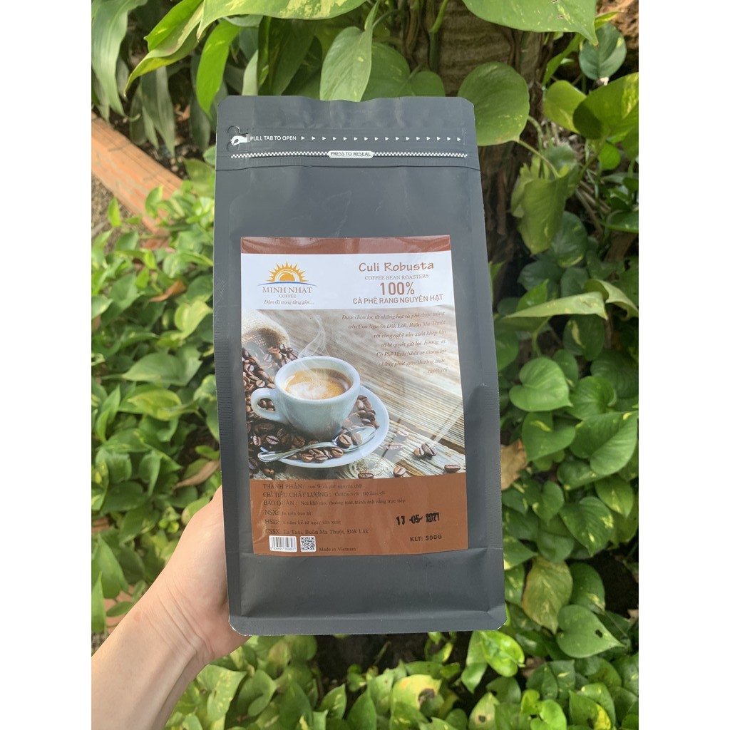 Cà Phê Rang Nguyên Chất 100% CuLi Robusta Minh Nhật 500G | BigBuy360 - bigbuy360.vn