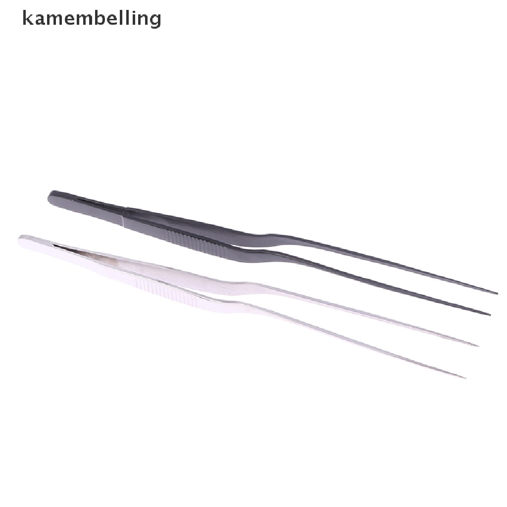 1 Nhíp Nhổ Lông Mi / Mũi Cong Bằng Thép Không Gỉ