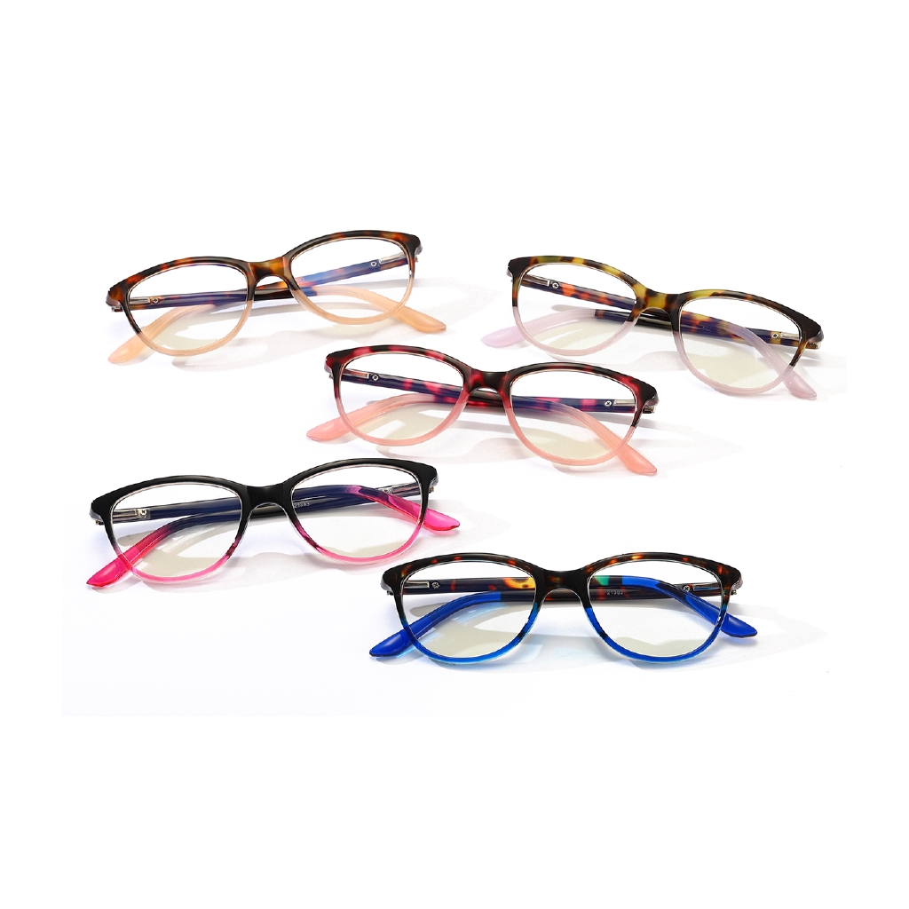 【HENGHA】【Myopia Eyeglasses】Minus 0°~-400° Eyeglasses Korean Fashion Women Eyeglasses Anti Blue Eyeglasses Kính cận