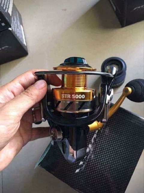 Máy câu cá ALVION STR 4000-5000-6000-7000 tặng kèm 1 lô phụ - ĐỒ CÂU PHÍA BẮC - S32