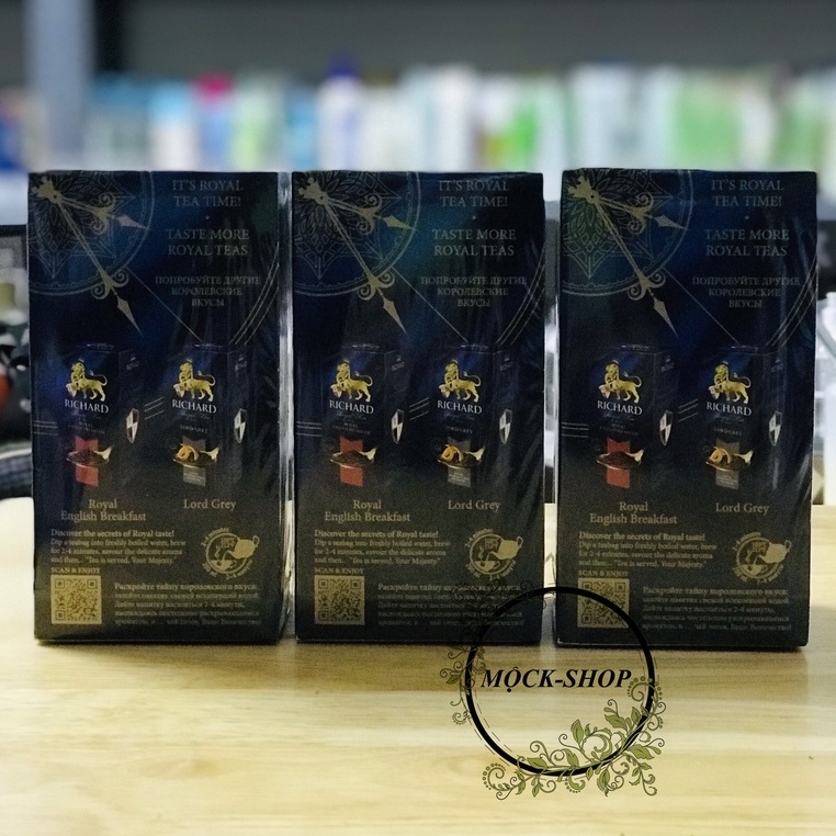 Trà Richard Túi Lọc Royal Ceylon - Trà Đen - Trà Đen Hoàng Gia Anh 50g (25 túi) | BigBuy360 - bigbuy360.vn