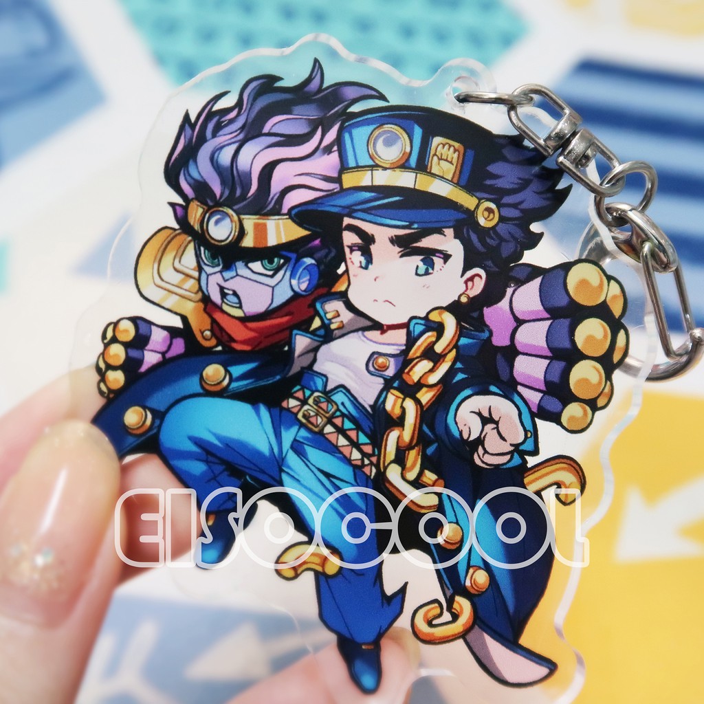 Móc khoá JOJO Bizarre Adventure viền trong