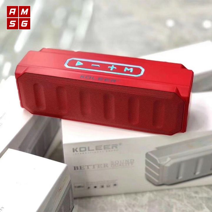 Loa Nghe Nhạc Bluetooth Cầm Tay KOLEER S813 Loa Blutooth Di Động Không Dây Mini Chính Hãng