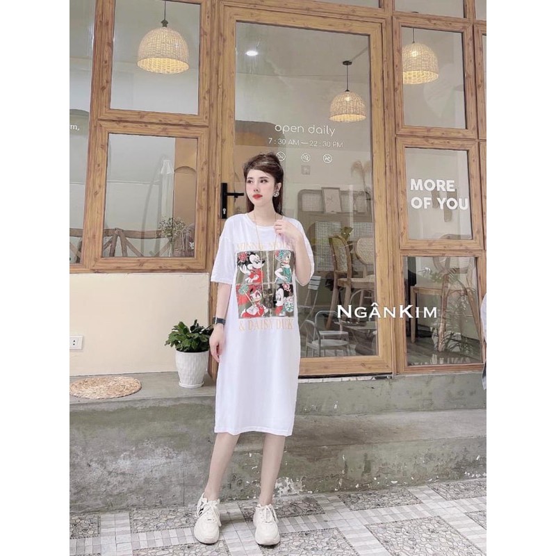 Bán Sỉ Váy suông - Đầm suông MINI from rộng, dáng dài