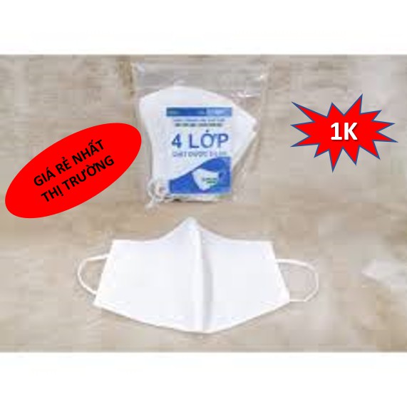 Khẩu trang vải 4 lớp giặt được 5 lần | BigBuy360 - bigbuy360.vn