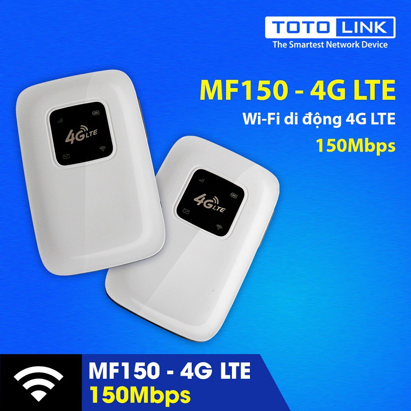 Thiết bị phát Wi-Fi di động 4G LTE TOTOLINK MF150-Hãng Chính Thức | BigBuy360 - bigbuy360.vn