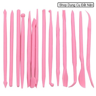 Bộ 14 dụng cụ tạo hình đất sét cơ bản