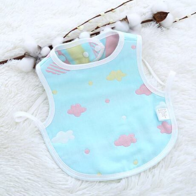 Ninikids: CHỌN MẪU YẾM XÔ chống lệch chống giằng yếm ăn dặm yếm dãi yếm Xô cotton