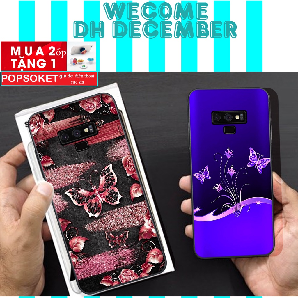 HOT SALE OFF ( 2 ỐP TẶNG 1 POP) Ốp lưng Samsung Galaxy NOTE 9 / NOTE 9 PLUS in hình hoa tinh tế , mới mẻ DH DECEMBER