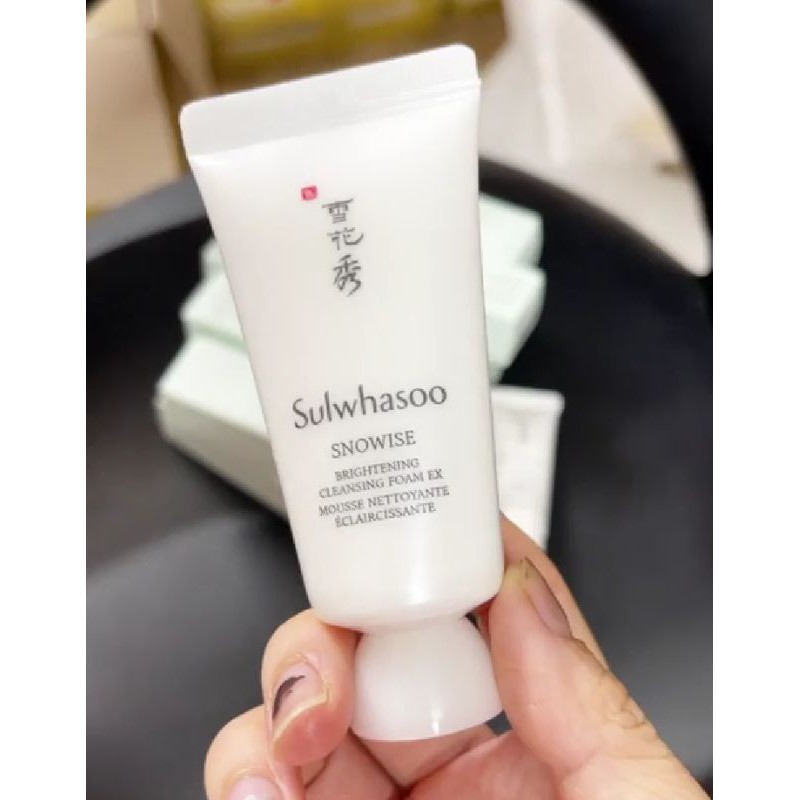 [ date 2024] Sữa rửa mặt bạch sâm trắng da Sulwhasoo bạch sâm 30ml