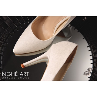 Giày cưới Nghé Art basic 377