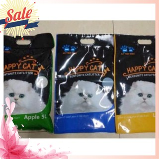 Cát vệ sinh cho mèo - Hút Mùi Cực Tốt - Hiệu HAPPY CAT- Trọng Lượng 3.5KG
