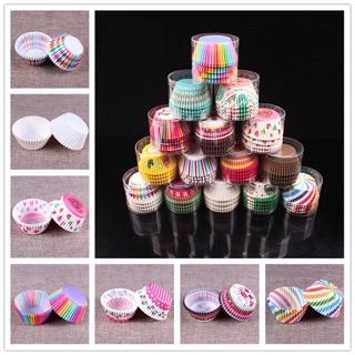 Cốc giấy Cupcake mềm 7cm / Giấy lot cupcake  100c