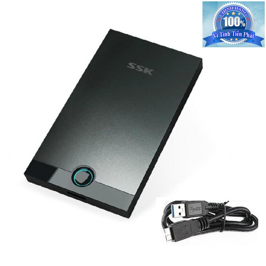 Hộp đựng ổ cứng SSD và HDD Box 3.0 SSK SHE085 2.5 inch