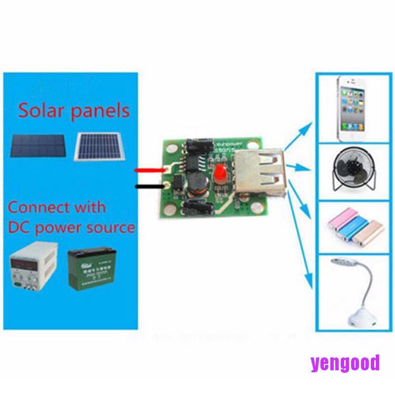 Bộ sạc pin năng lượng mặt trời DC 6V-20V 18V sang 5V chuyên dụng