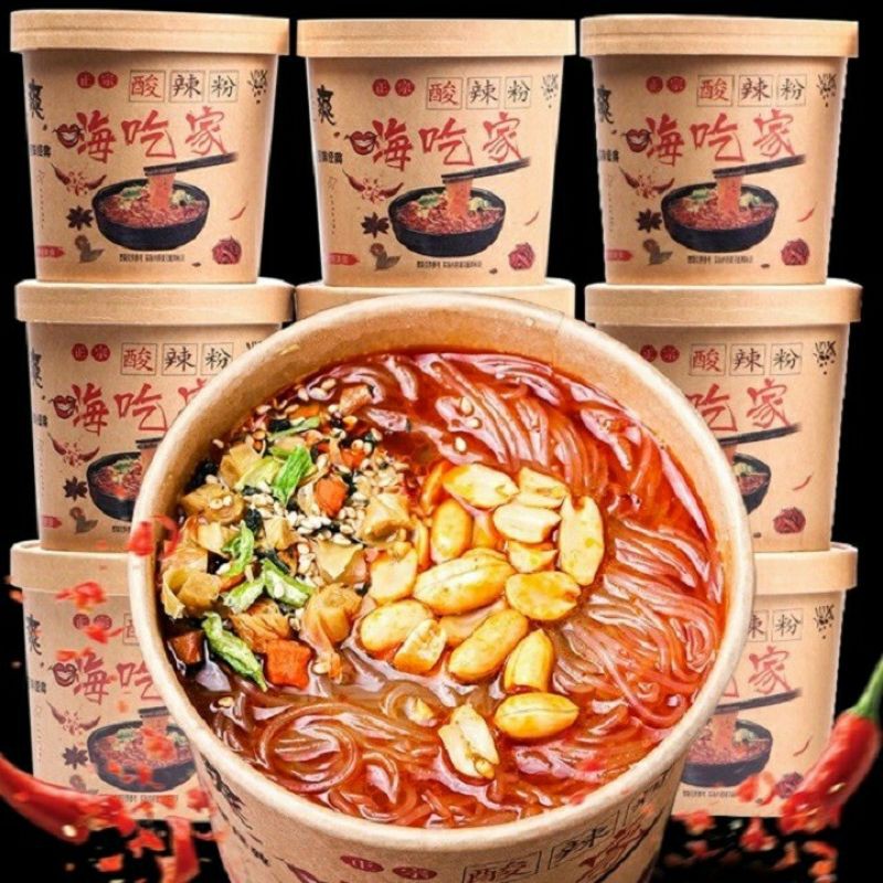 Miến trùng khánh chua cay