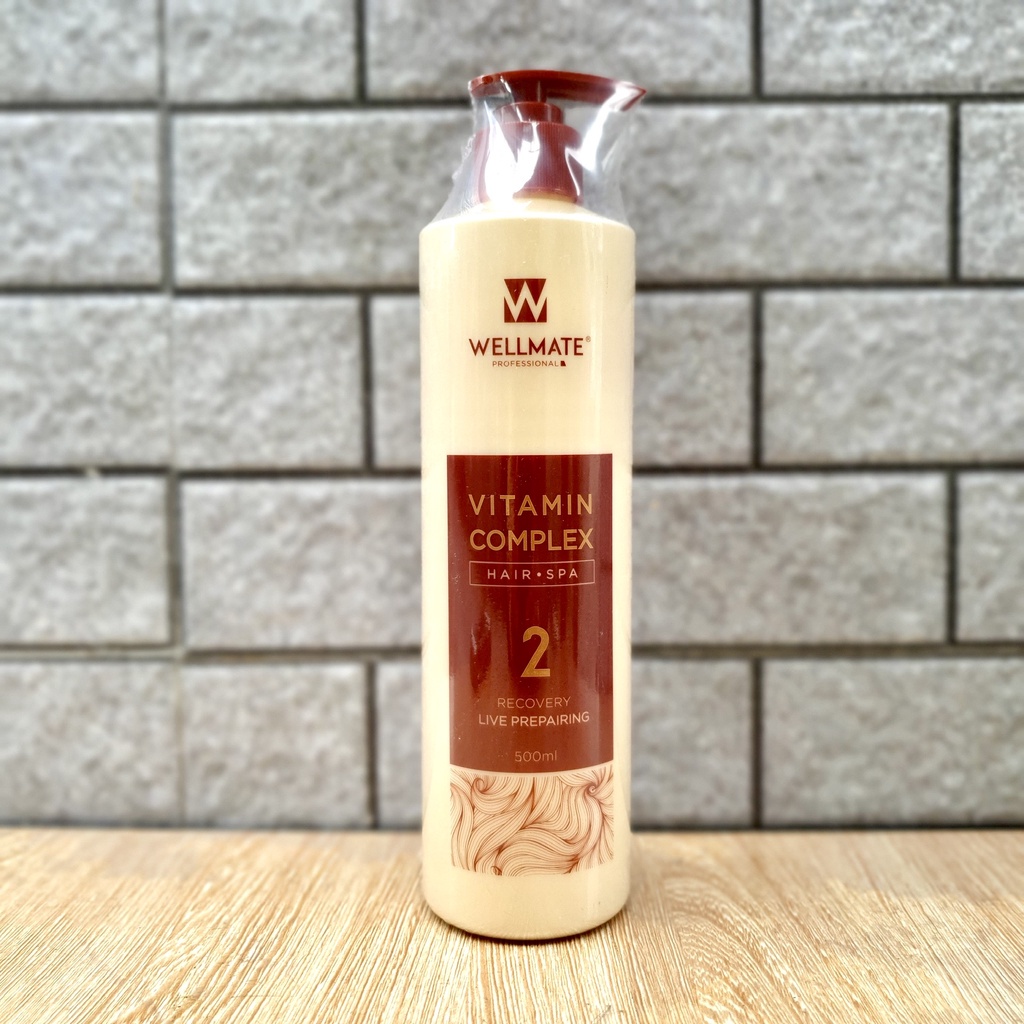 [Chính hãng_giá sỉ] Phục Hồi Chống Rối số 2 Vitamin Collagen WELLMATE 500ML New 2022