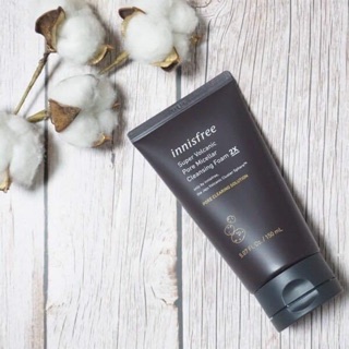 Sữa Rửa Mặt  INNISFREE SUPER VOLCANIC PORE MICELLAR CLEANSING FOAM 2X