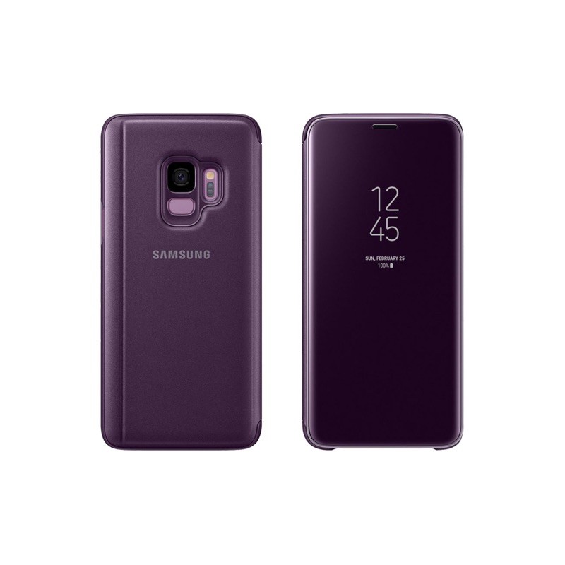 Bao da Clear View Cover/ Led view cover Chính hãng Samsung S9/ S9 Plus