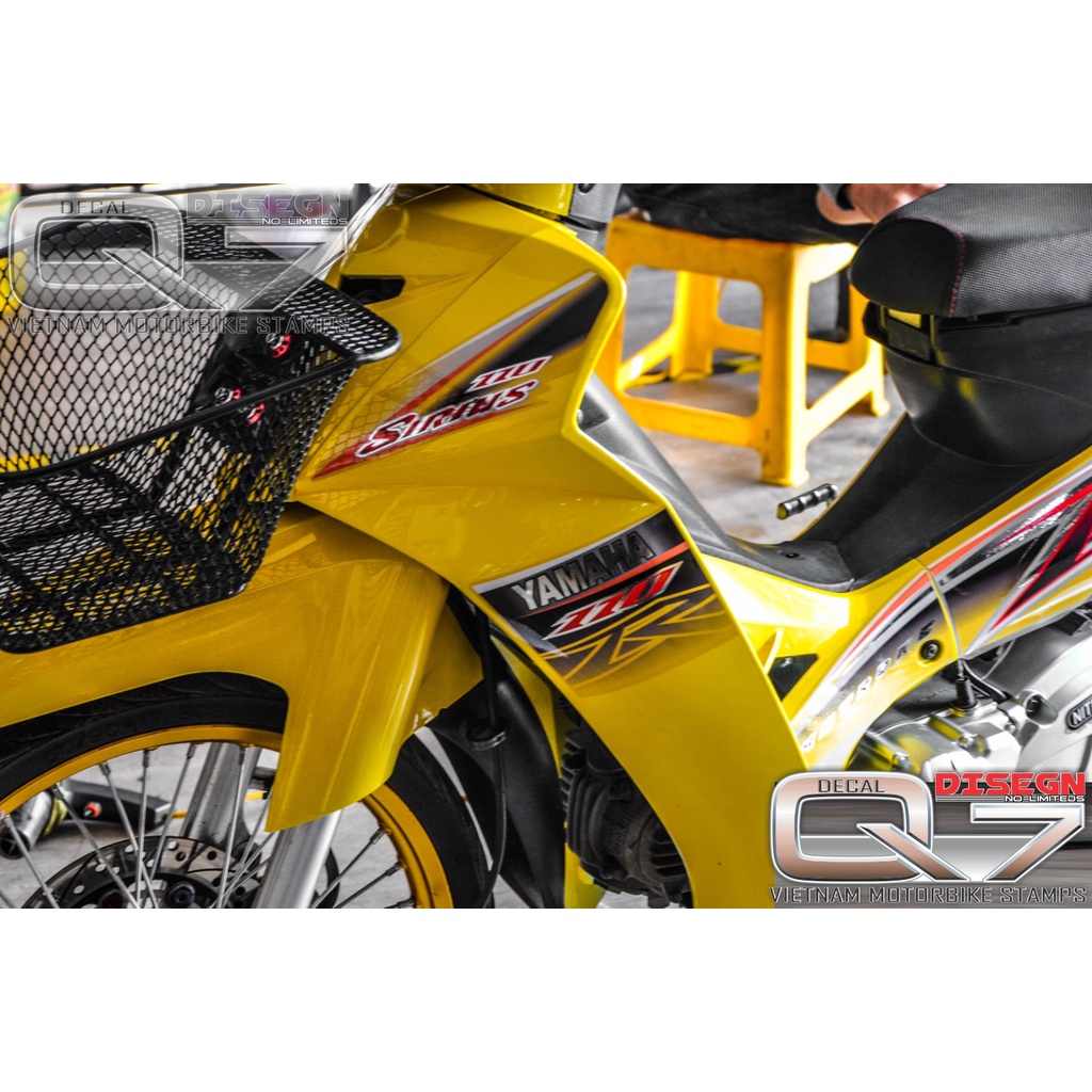 Tem Rời Sirius 110 vàng bạc