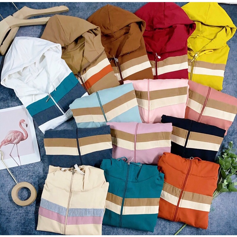 Áo khoác nữ thun da cá