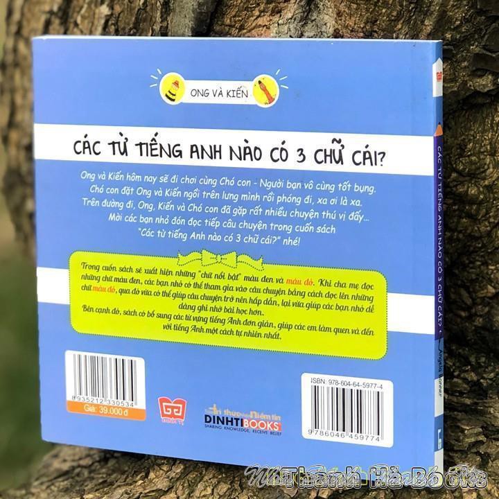 Sách - Ong và Kiến 2 - Các từ tiếng Anh nào có 3 chữ cái?