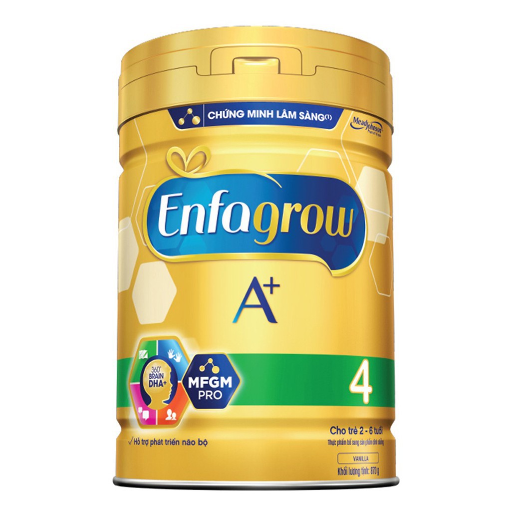 Sữa bột Enfagrow A+ 4 900G