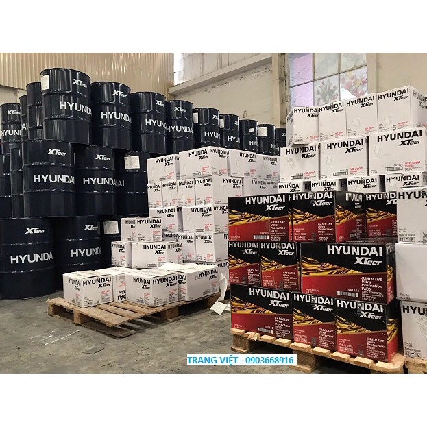 Nhớt ô tô máy xăng HYUNDAI XTEER Gasoline G500 10W40 SL 4L