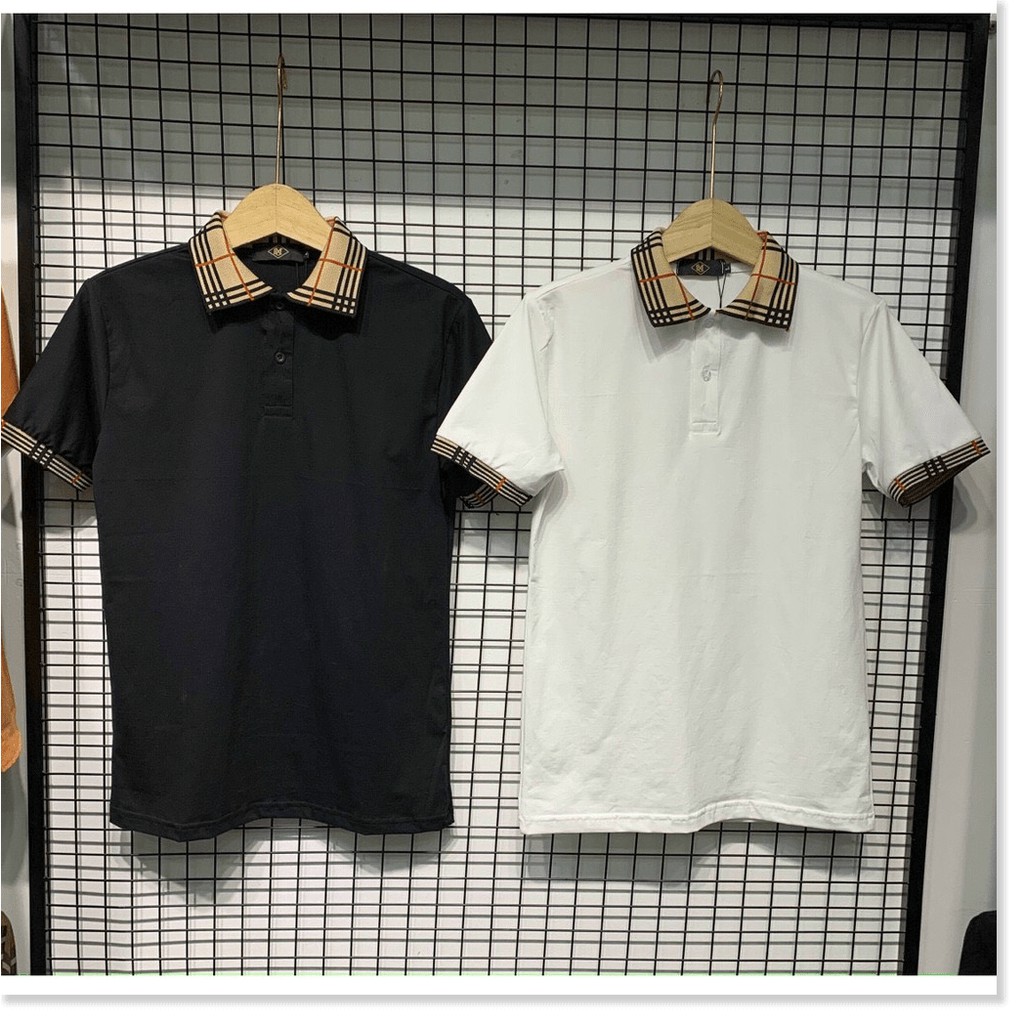 ÁoThun Nam Cổ Bẻ Ngắn Tay Chất Liệu Cotton Cao Cấp# HP