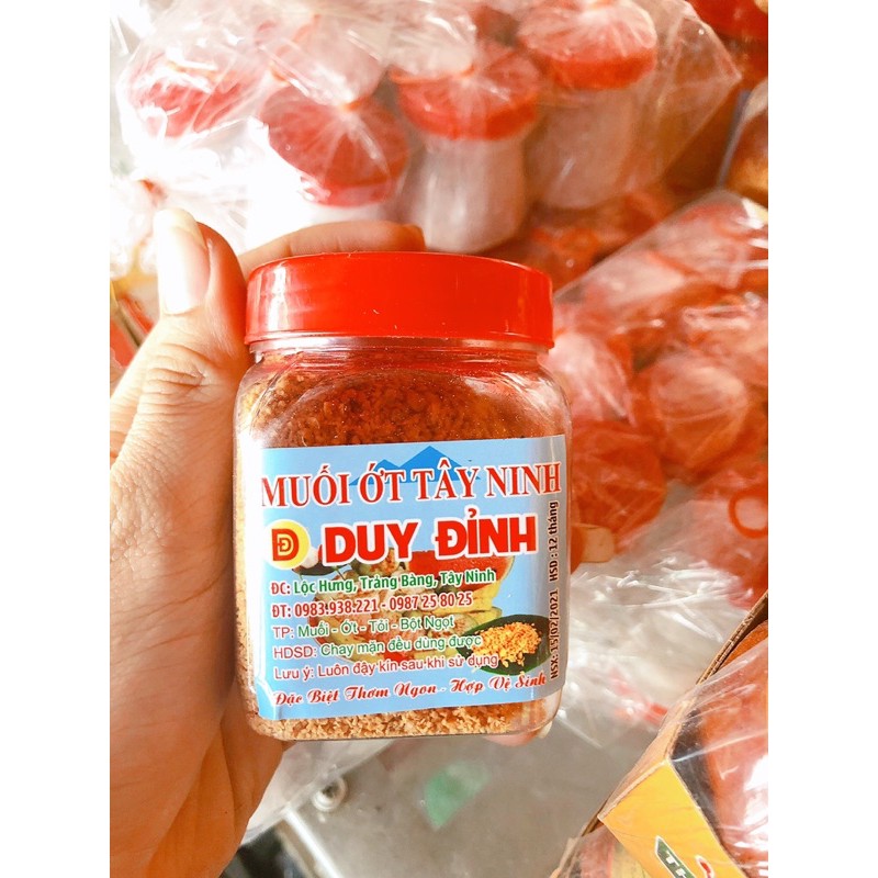 Muối ớt , muối tôm